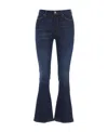 Dondup Mandy High-waist Bootcut Jeans In Blue