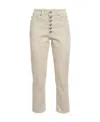 Dondup Logo Jeans In Nude