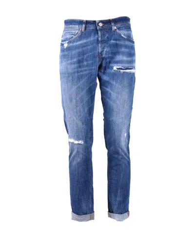 DONDUP LOGO DENIM PANTS