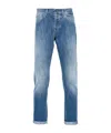 Dondup George Mid-rise Skinny Jeans In Blue