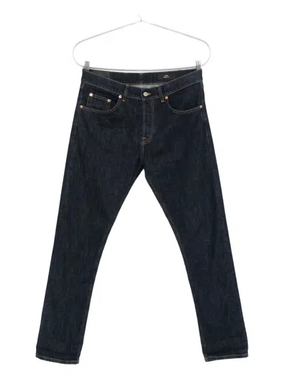 DONDUP LOGO-PATCH JEANS