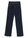 Dondup Logo-patch Jeans In Blue