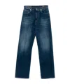 Dondup Logo-patch Jeans In Blue