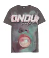 Dondup Man T-shirt Grey Size L Cotton