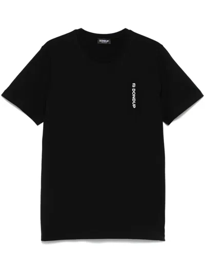 Dondup Logo-print T-shirt In Black