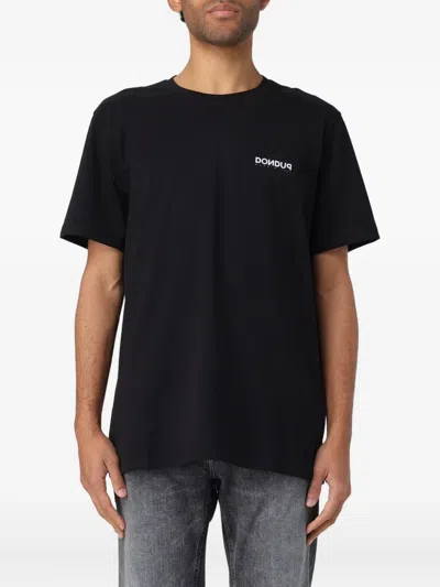 Dondup Logo-print T-shirt In Black