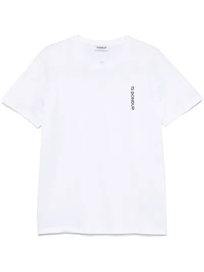 Dondup Logo-print T-shirt In White