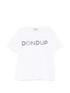 Dondup Logo-print T-shirt In White