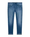 Dondup George Trousers Faded Effect In Blue