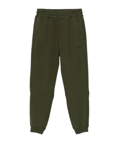 DONDUP LOGO-PRINT TRACK PANTS