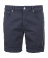 Dondup Logo Shorts In Black