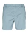 Dondup Logo Shorts In Blue