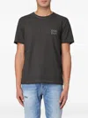Dondup Logo-print T-shirt In Gray
