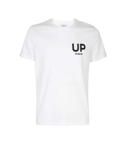 Dondup Classic Crew Neck T-shirt In White