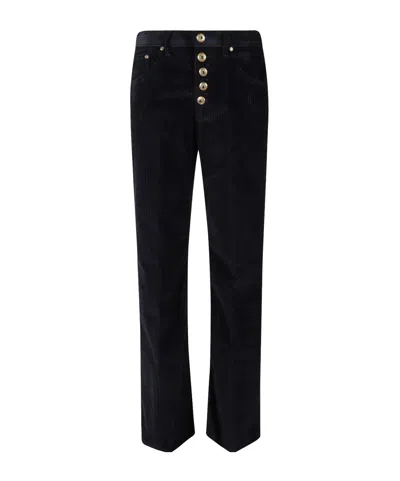 Dondup Logo Track Pants In Black
