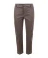 Dondup Logo Track Pants In Brown