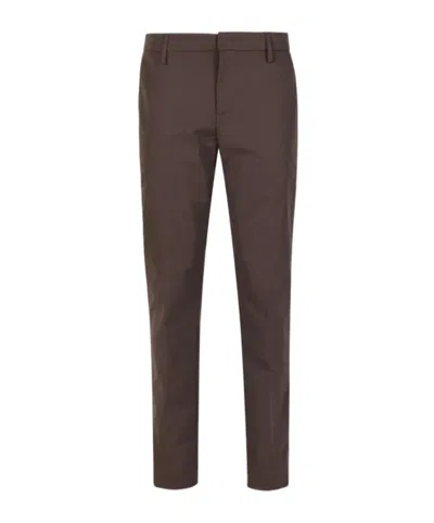 Dondup Logo Track Pants In Brown