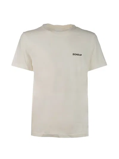 Dondup Logo T-shirt In Neutral