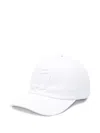 Dondup Logo-embroidered Baseball Cap In White
