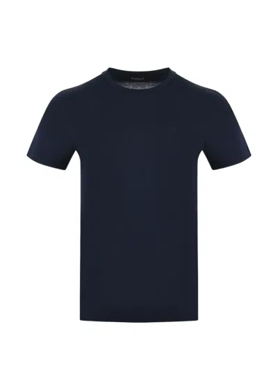 Dondup Logo-patch T-shirt In Blue