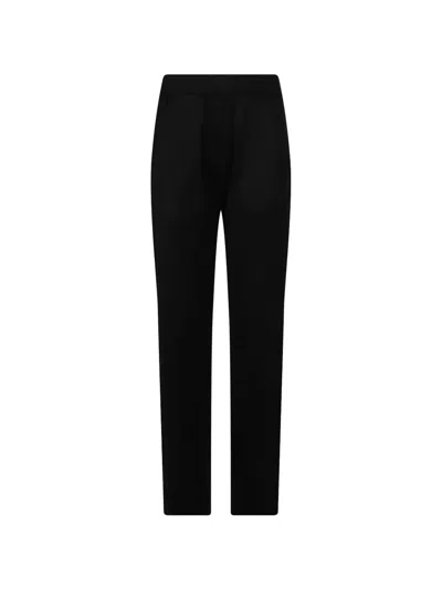 Dondup Logo-plaque Straight-leg Track Pants In Black