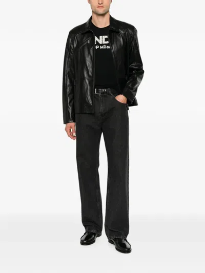 Dondup Logo-print T-shirt In Black