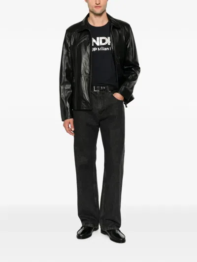 Dondup Logo-print Cotton T-shirt In Black