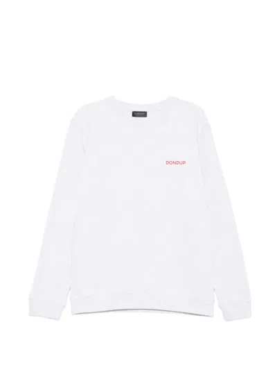 Dondup Logo-print Sweatshirt In Gray