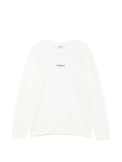 Dondup Logo-print Sweatshirt In White
