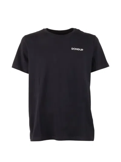 Dondup Logo-print T-shirt In Blue