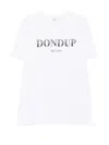 Dondup Logo-print T-shirt In White