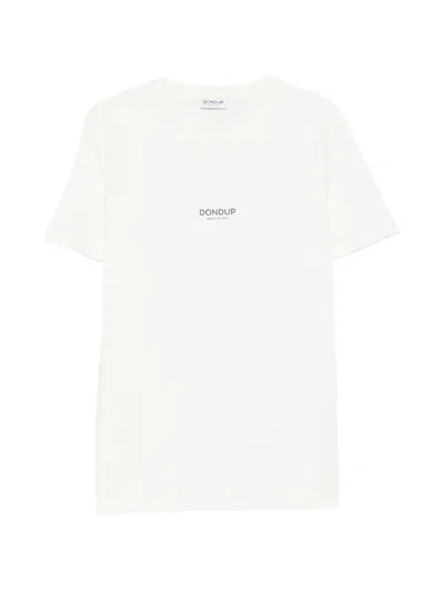 Dondup Logo-print T-shirt In White