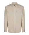 Dondup Long-sleeve Shirt In Neutral