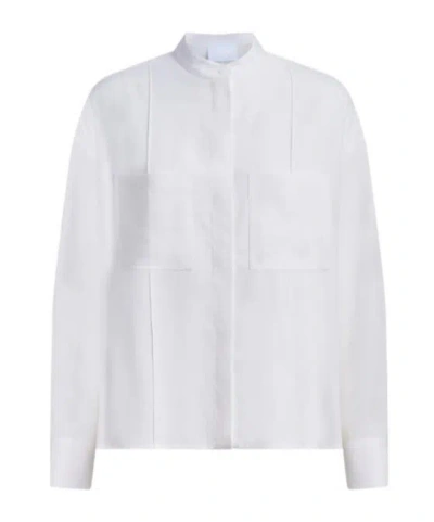 Dondup Long Sleeve Shirt In White