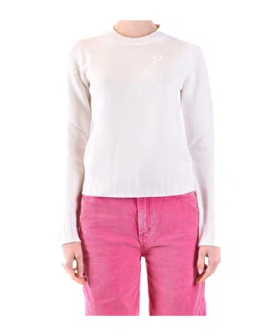 Dondup Long Sleeve Sweater In Yellow