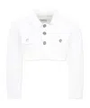 Dondup Long-sleeved Jacket In White