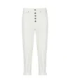 Dondup Koons Bull Stretch Jeans In White