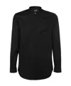 Dondup Long-sleeved Shirt In Black