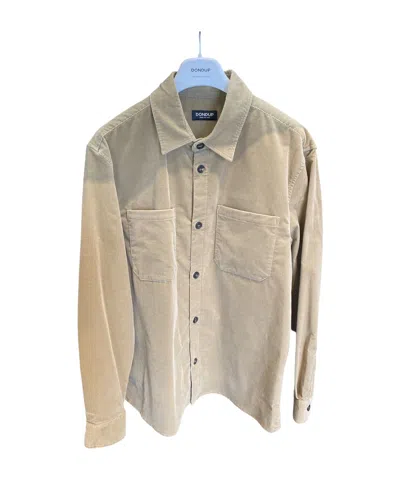 Dondup Long-sleeved Shirt In Nude