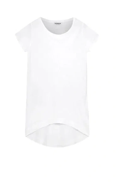 Dondup Long T-shirt In Bianco