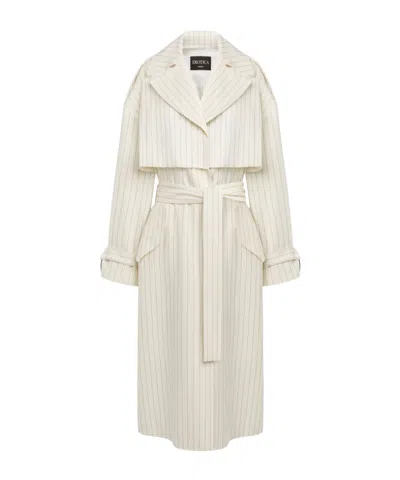 DONDUP LONG-SLEEVED TRENCH COAT