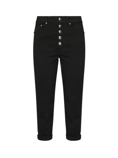DONDUP DONDUP LOOSE FIT BLACK DENIM JEANS