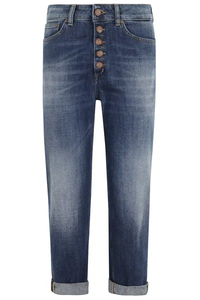 Dondup Jeans Koons Bott. Gioiello In Blue
