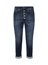 Dondup Bleach-effect High-waisted Jeans