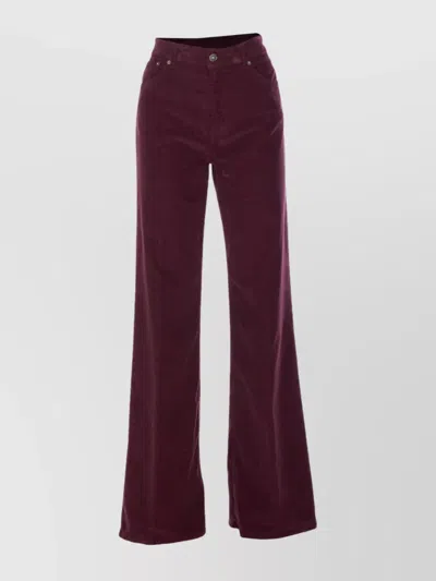 DONDUP LOOSE FIT CORDUROY TROUSERS WITH BACK POCKETS