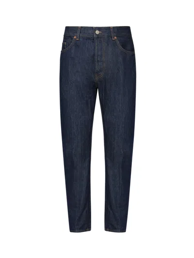 Dondup Loose Fit Denim Jeans In Blue