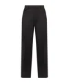 Dondup Louis Wool Chino Trousers In Black