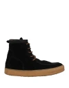 Dondup Man Ankle Boots Midnight Blue Size 7 Leather In Blue