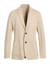 Dondup Man Blazer Beige Size 42 Viscose, Polyamide, Elastane In Neutral