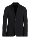 Dondup Man Blazer Black Size 44 Viscose, Polyamide, Elastane In Black